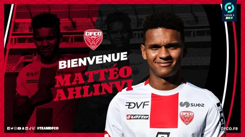Mattéo Ahlinvi, nouvelle recrue du DFCO